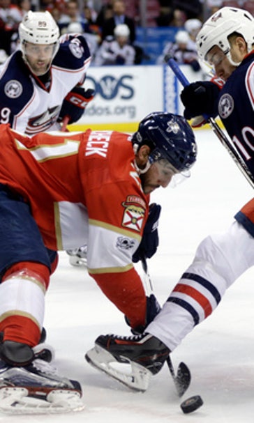 Jagr lifts Panthers past Blue Jackets, 4-3 (Jan 14, 2017)